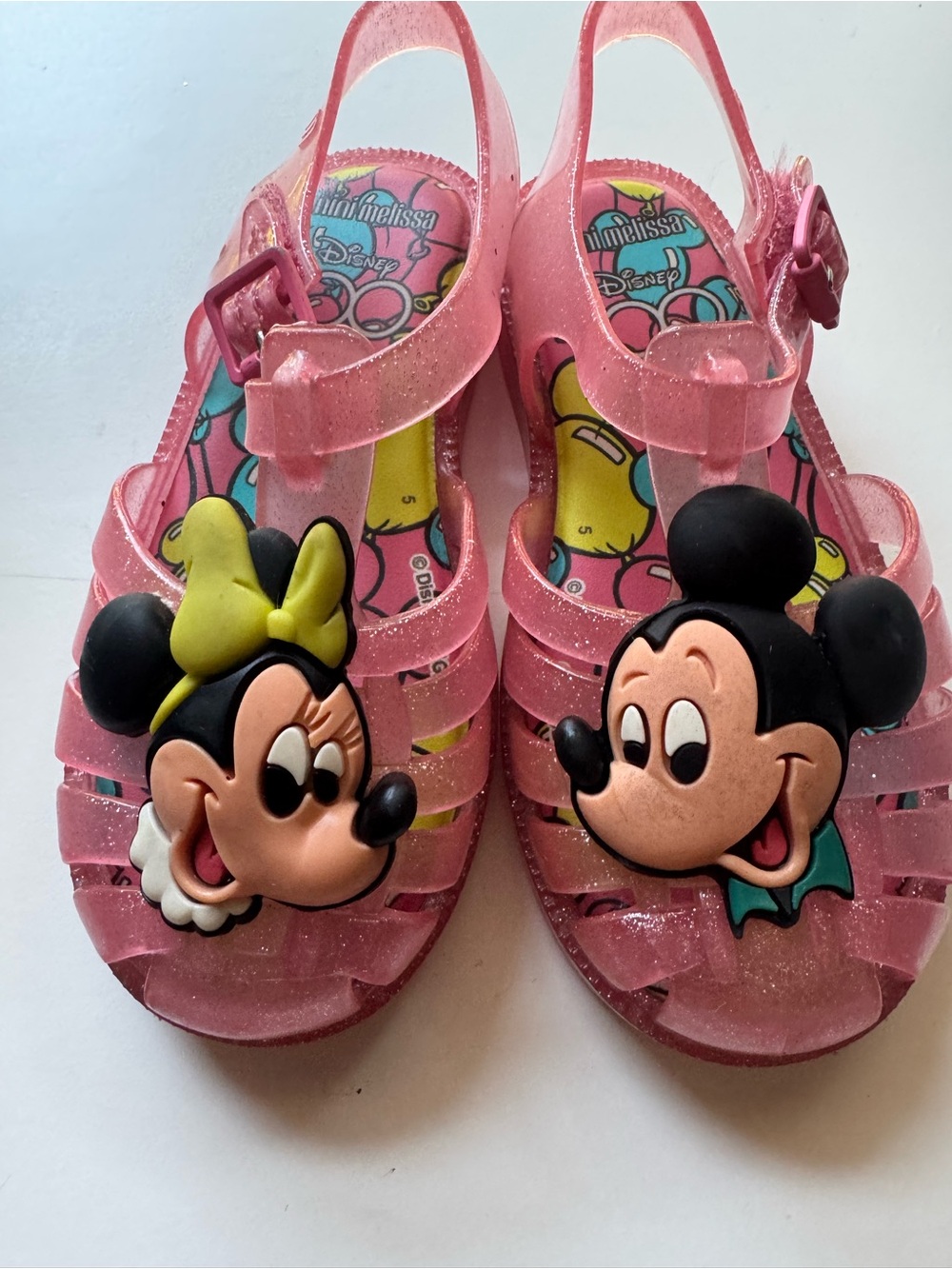 Mini Melissa Mickey & Minnie Sandals